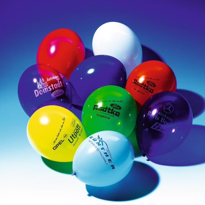 Luftballons gemischte Farben